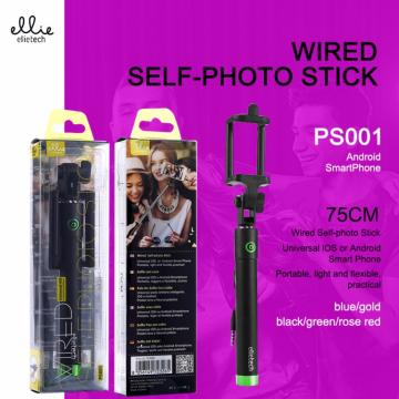 Ellietech PS001 Perche Selfie avec Câblé